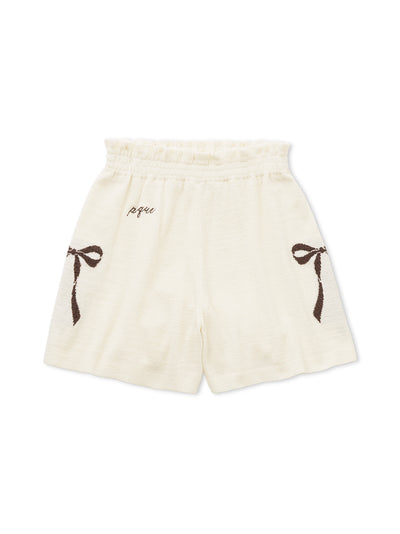 Ribbon Jacquard Lounge Shorts gelato pique