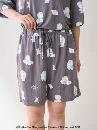 Doraemon Unisex Good Morning Good Night Shorts
