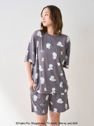 Doraemon Unisex Good Morning Good Night T-shirt