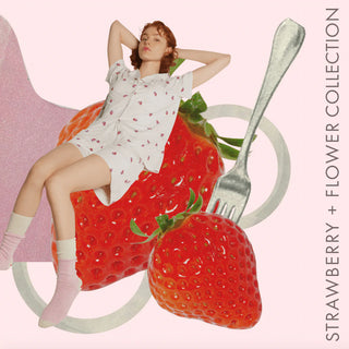 22 Strawberry + Flower Collection