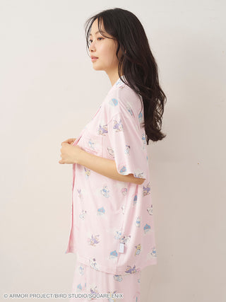 [DRAGON QUEST] [Women’s] All-Over Print Short-Sleeve Shirt