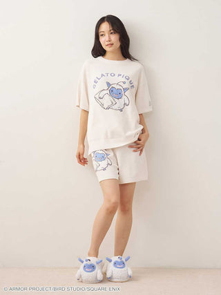 [DRAGON QUEST] [Women’s] Jacquard Short-Sleeve Pullover & Shorts Set