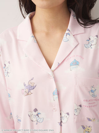 [DRAGON QUEST] [Women’s] All-Over Print Short-Sleeve Shirt