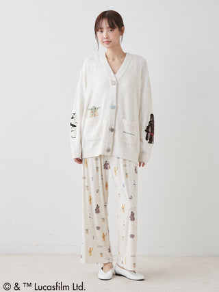 [Pre-order]【STAR WARS】Unisex Smoothie Character Patch Cardigan
