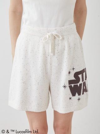[Pre-order]【STAR WARS】Women’s Smoothie Logo Jacquard Shorts