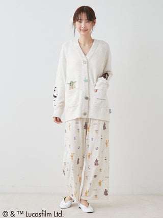 [Pre-order]【STAR WARS】Unisex Smoothie Character Patch Cardigan