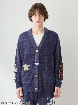 [Pre-order]【STAR WARS】Unisex Smoothie Character Patch Cardigan
