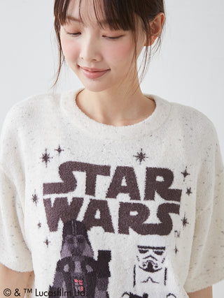 [Pre-order]【STAR WARS】Women’s Smoothie Character Jacquard Pullover