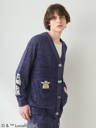 [Pre-order]【STAR WARS】Unisex Smoothie Character Patch Cardigan