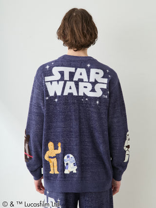 [Pre-order]【STAR WARS】Unisex Smoothie Character Patch Cardigan