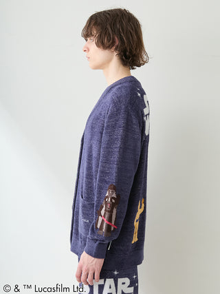 [Pre-order]【STAR WARS】Unisex Smoothie Character Patch Cardigan