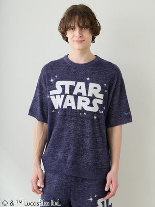 [Pre-order]【STAR WARS】Men's Smoothie Character Jacquard Pullover