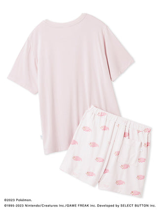 [Pokémon Sleep] Cool Touch Printed T-Shirt & Shorts Set