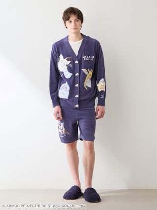 [DRAGON QUEST] [Unisex] Jacquard Cardigan