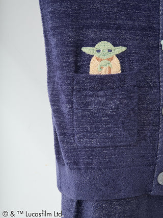 [Pre-order]【STAR WARS】Unisex Smoothie Character Patch Cardigan