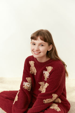 Baby Moco Bear Pattern Lounge Pants
