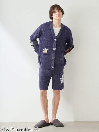 [Pre-order]【STAR WARS】Unisex Smoothie Character Patch Cardigan