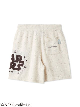 [Pre-order]【STAR WARS】Women’s Smoothie Logo Jacquard Shorts