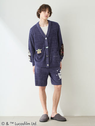 [Pre-order]【STAR WARS】Unisex Smoothie Character Patch Cardigan