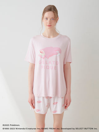 [Pokémon Sleep] Cool Touch Printed T-Shirt & Shorts Set