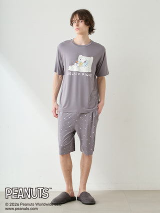 [PEANUTS] [HOMME] Cooling Rayon Shorts