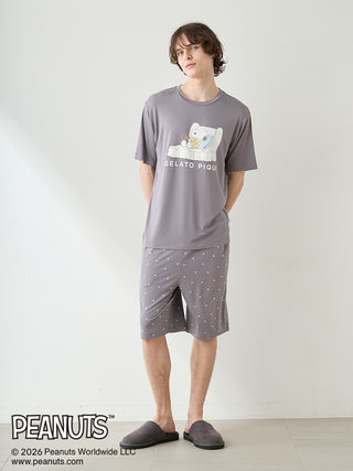 [PEANUTS] [HOMME] Cooling Rayon Shorts