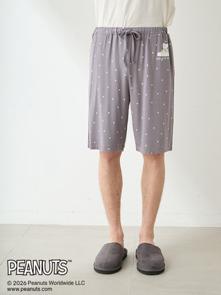 [PEANUTS] [HOMME] Cooling Rayon Shorts