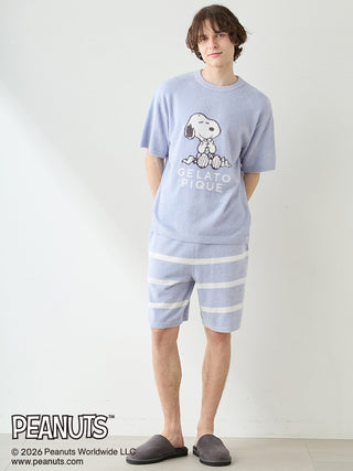 [PEANUTS] [HOMME] Smoothie Striped Shorts