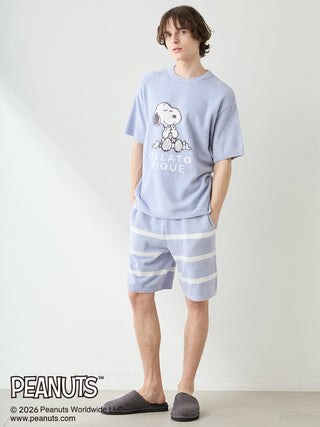 [PEANUTS] [HOMME] Smoothie Striped Shorts
