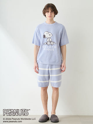 [PEANUTS] [HOMME] Smoothie Striped Shorts