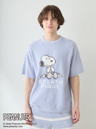 [PEANUTS] [HOMME] Smoothie Jacquard Pullover