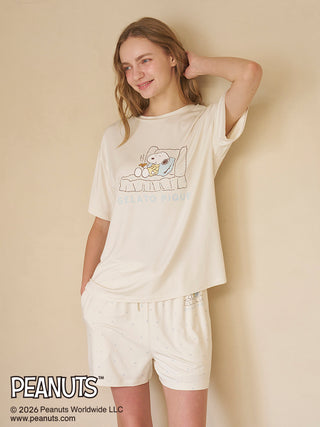 [PEANUTS] Cooling Rayon Shorts