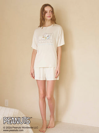 [PEANUTS] Cooling Rayon Shorts