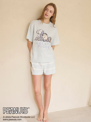 [PEANUTS] Smoothie Jacquard Pullover