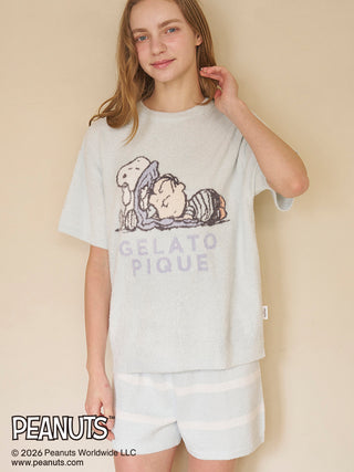 [PEANUTS] Smoothie Striped Shorts