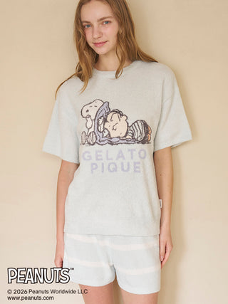 [PEANUTS] Smoothie Striped Shorts