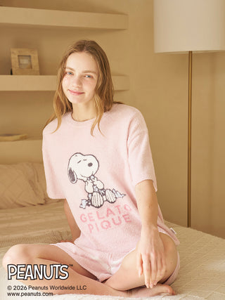 [PEANUTS] Smoothie Striped Shorts
