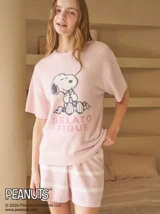 [PEANUTS] Smoothie Striped Shorts