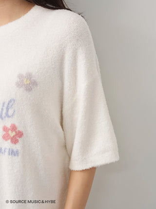 [LE SSERAFIM] Flower Jacquard Pullover & Shorts Set - view 20