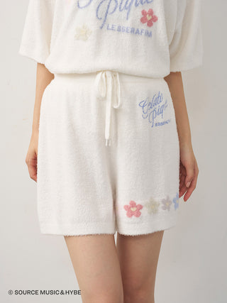 [LE SSERAFIM] Flower Jacquard Pullover & Shorts Set - view 24
