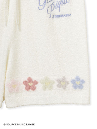 [LE SSERAFIM] Flower Jacquard Pullover & Shorts Set - view 26