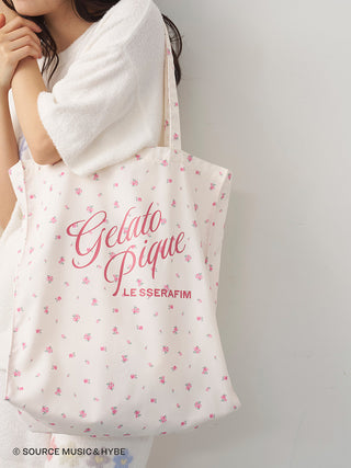 [LE SSERAFIM] Disty Floral Tote Bag - view 11