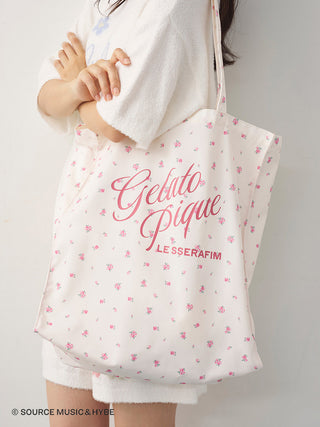 [LE SSERAFIM] Disty Floral Tote Bag - view 12