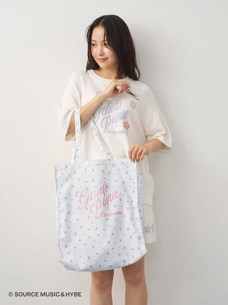 [LE SSERAFIM] Disty Floral Tote Bag - view 13