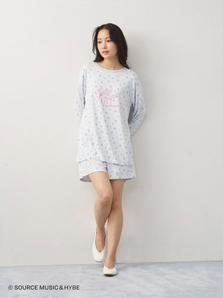 [LE SSERAFIM] Disty Floral Print Shorts - view 7