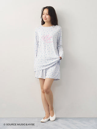 [LE SSERAFIM] Disty Floral Print Shorts - view 8