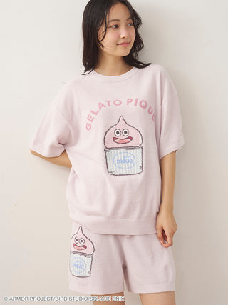 [DRAGON QUEST] [Women’s] Jacquard Short-Sleeve Pullover & Shorts Set