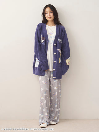 [DRAGON QUEST] [Unisex] Jacquard Cardigan