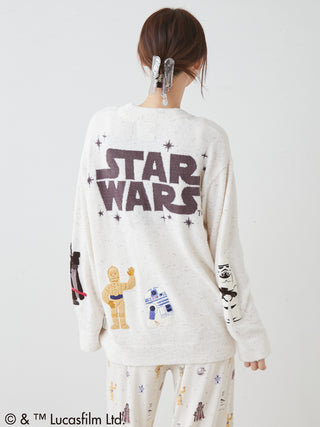 [Pre-order]【STAR WARS】Unisex Smoothie Character Patch Cardigan