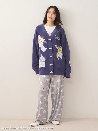 [DRAGON QUEST] [Unisex] Jacquard Cardigan